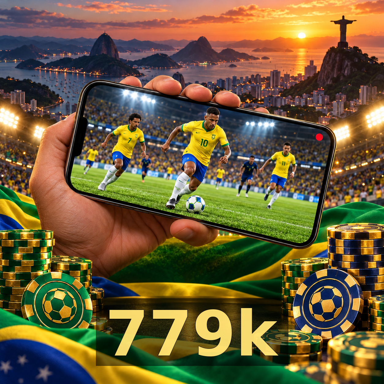 PIX instantâneo Brasil na 779k